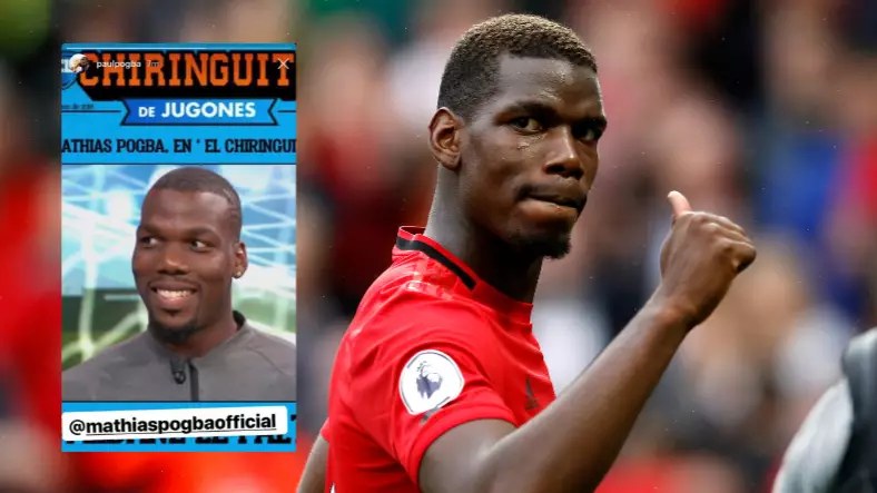 Paul Pogba Uploads Brother's Video Which Claims He's Desperate To Join Real Madrid