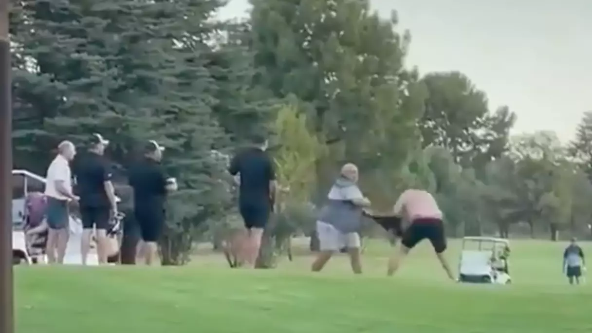 Drunken Fight Breaks Out On 18th Green Of Golf Course At School Fundraiser