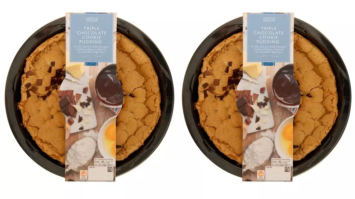 M&S Has Launched A Triple Chocolate Cookie Pudding