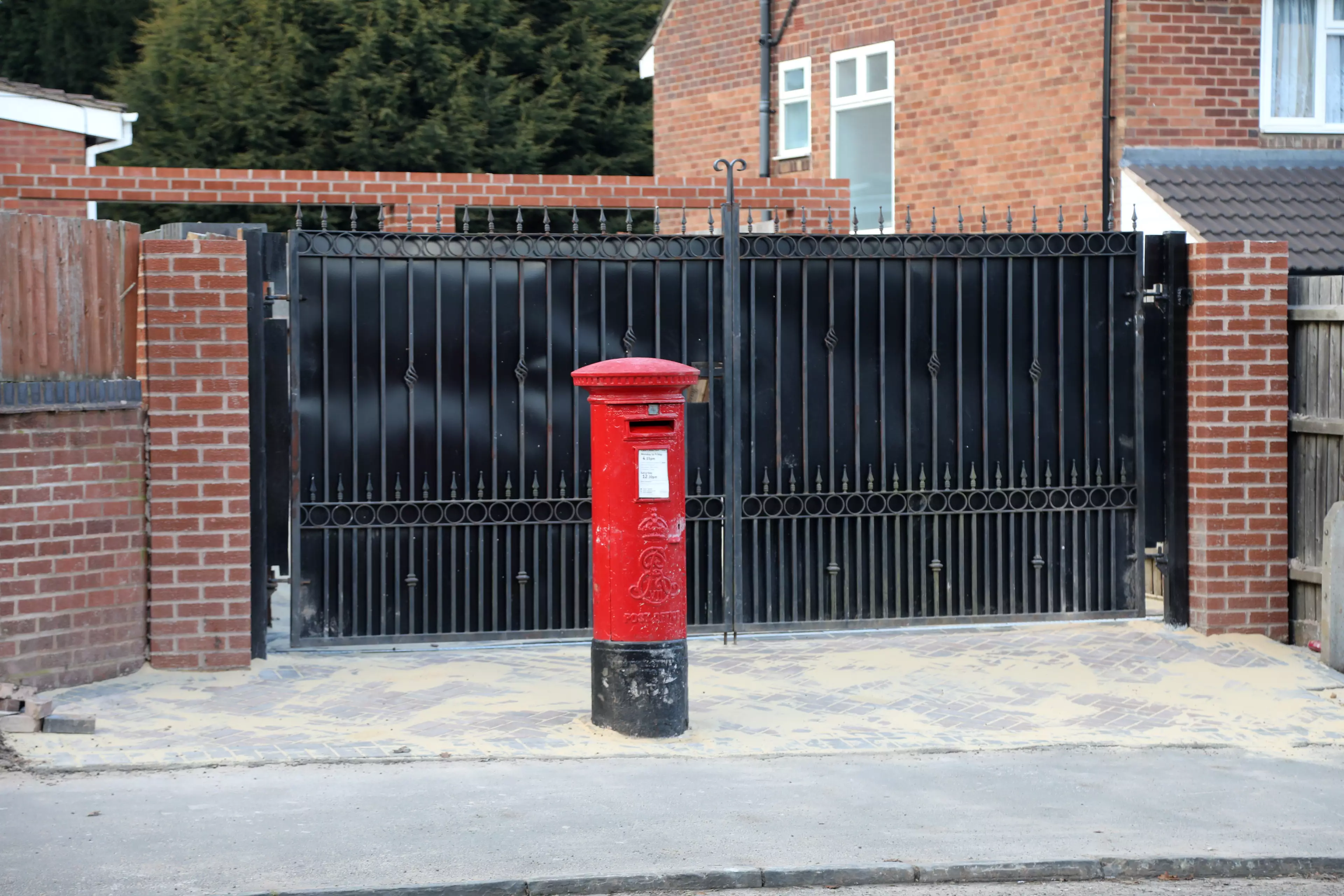 The Birmingham resident has asked for the postbox to be moved after widening his driveway.