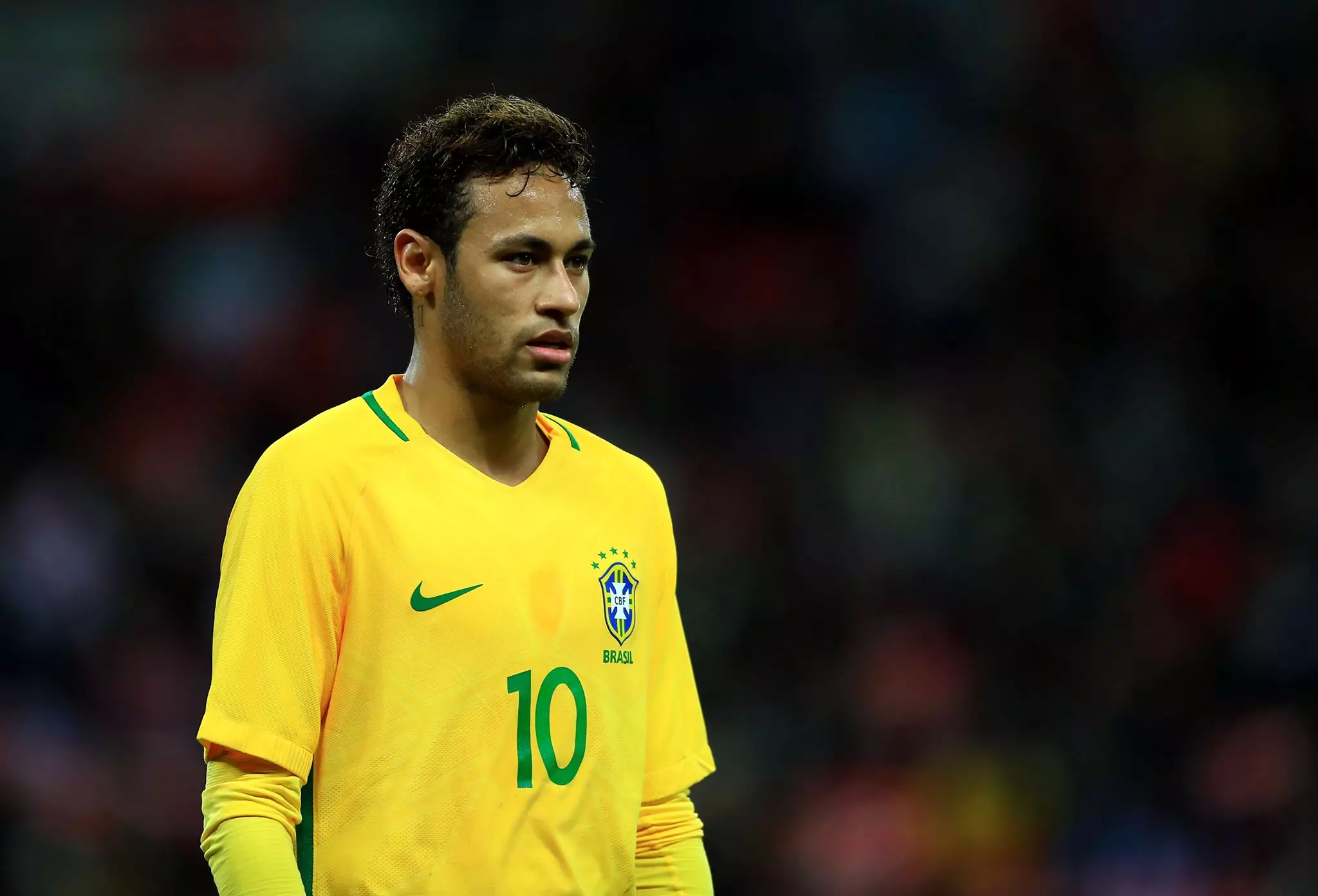 Nike's sponsorship of Brazil and Neymar is worth a lot. Image: PA Images.