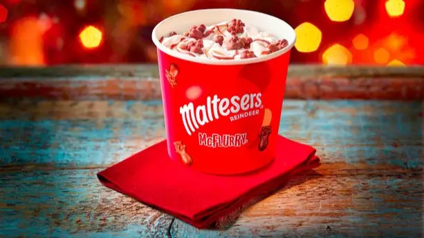 McDonald's Unveils New Festive Maltesers Reindeer McFlurry