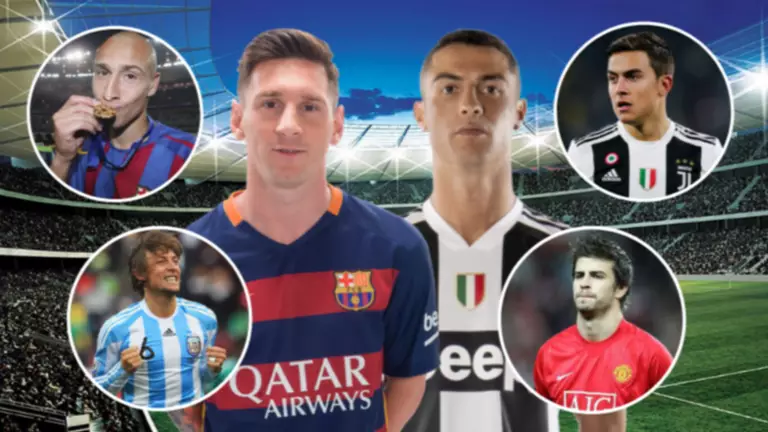 The 13 Players Who Have Played With Lionel Messi And Cristiano Ronaldo