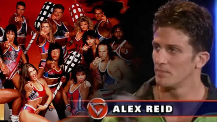 Throwback To When Alex Reid Appeared On ITV's Gladiators & Was Rubbish