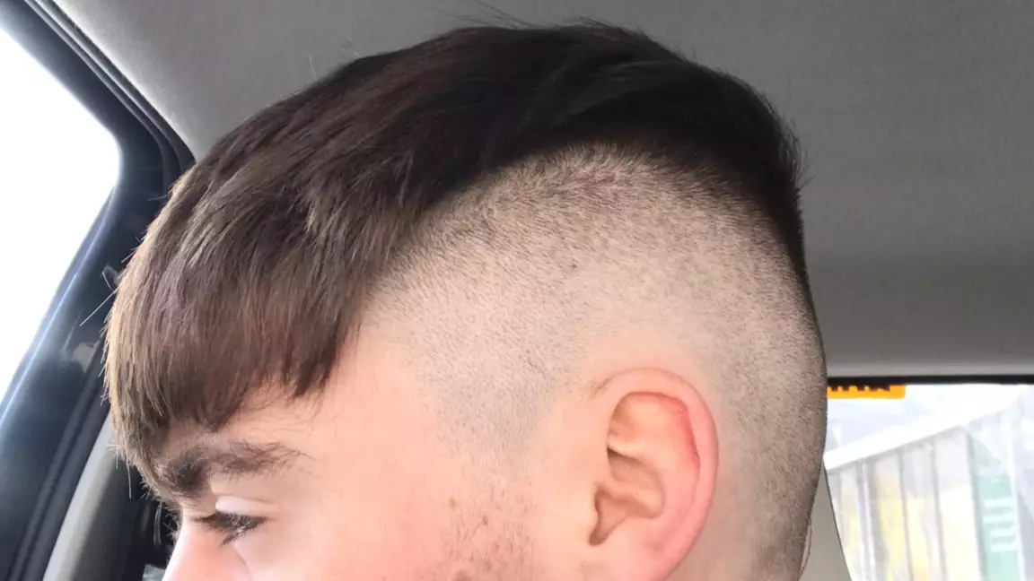 Scottish Teen Finally Goes To Barbers And Gets Very Dodgy Haircut