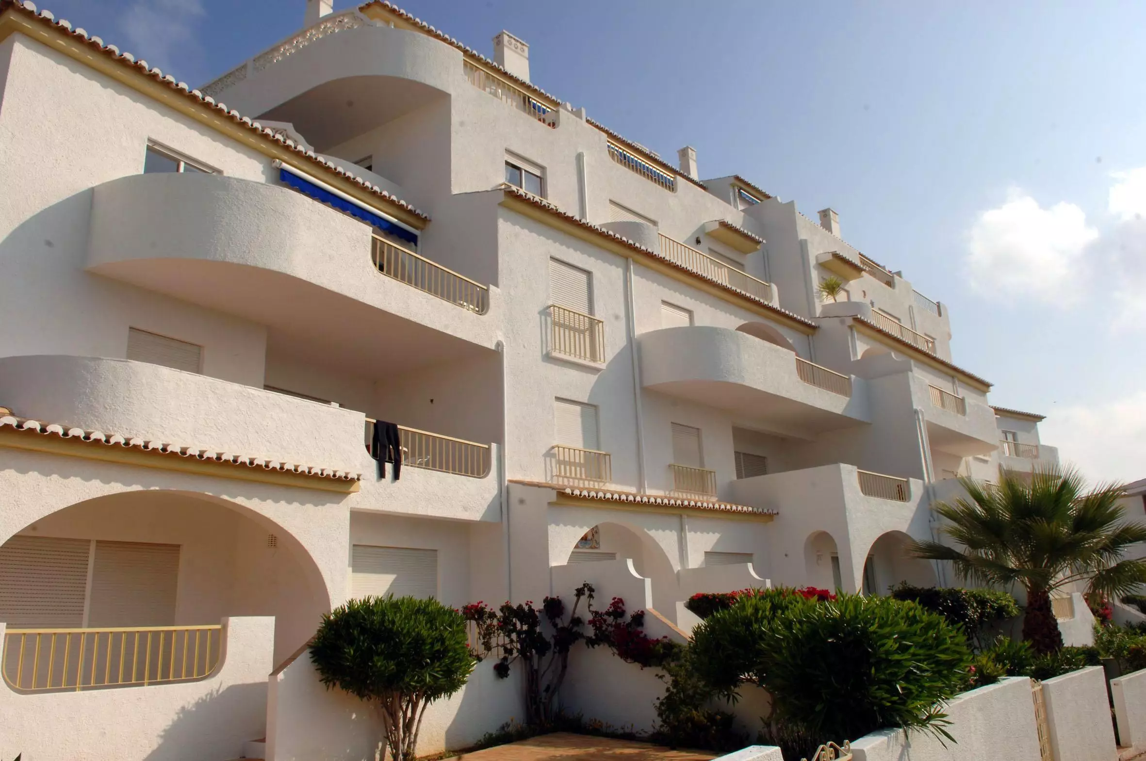 The apartments the McCann's stayed at in Praia de Luz.