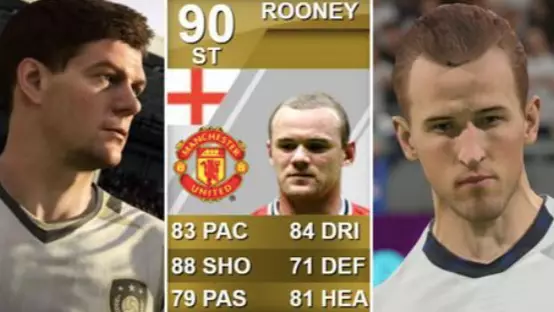 The Highest-Rated English Player From FIFA 05 Onwards, Wayne Rooney And Harry Kane Dominate