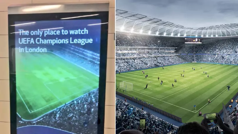 An Advert Promoting Tottenham's New Stadium Is Absolute Genius