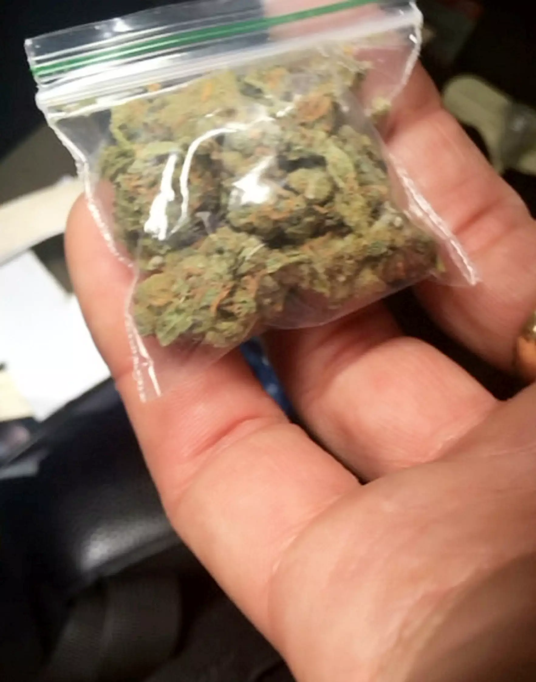 Cannabis found in car