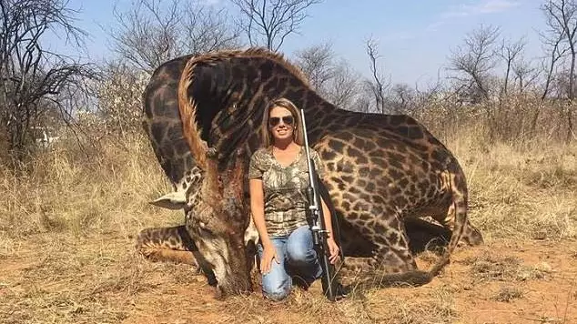Giraffe Hunter Is Unrepentant About Her Kill After Social Media Backlash