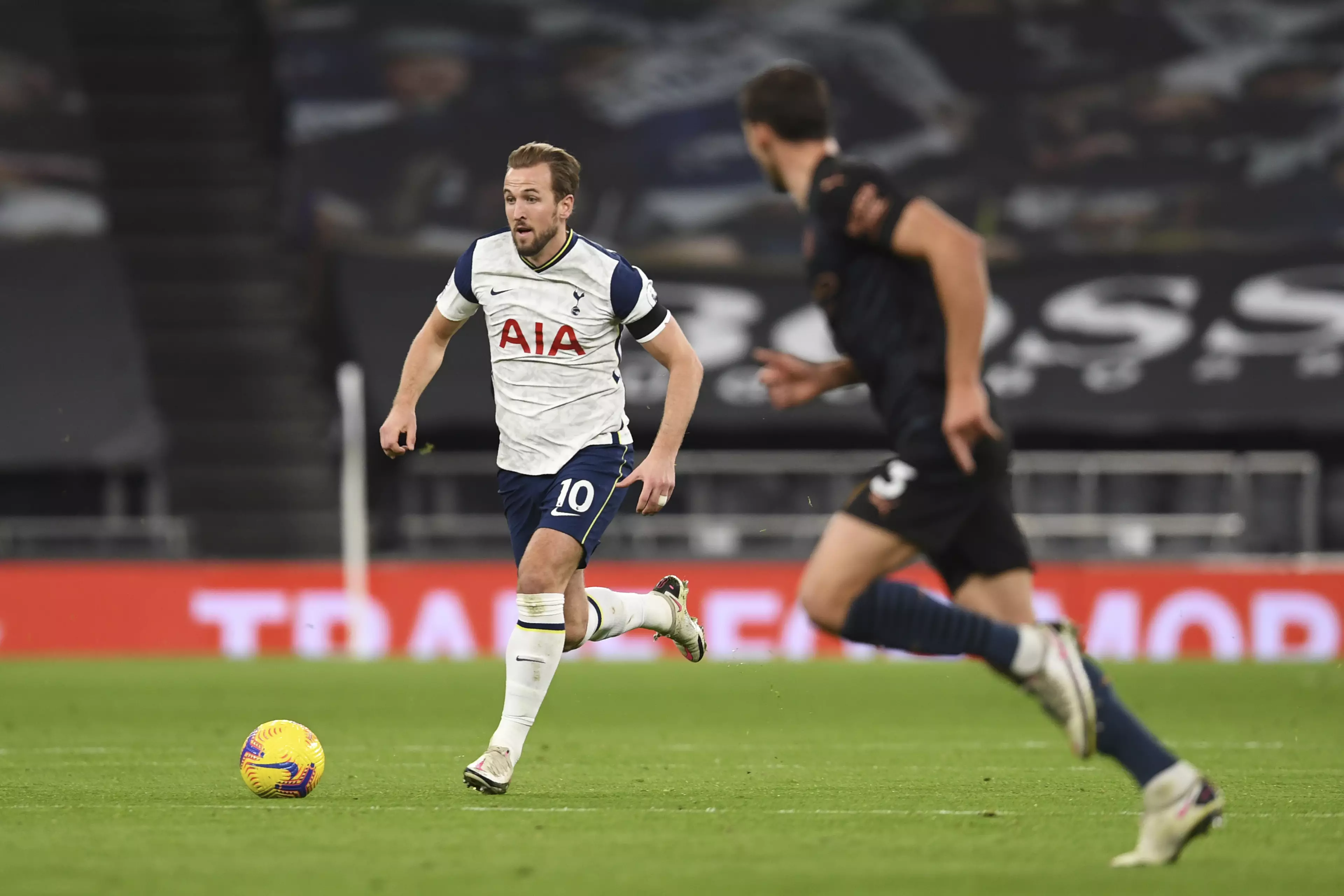 Kane didn't score at the weekend but ran the game for Spurs. Image: PA Images