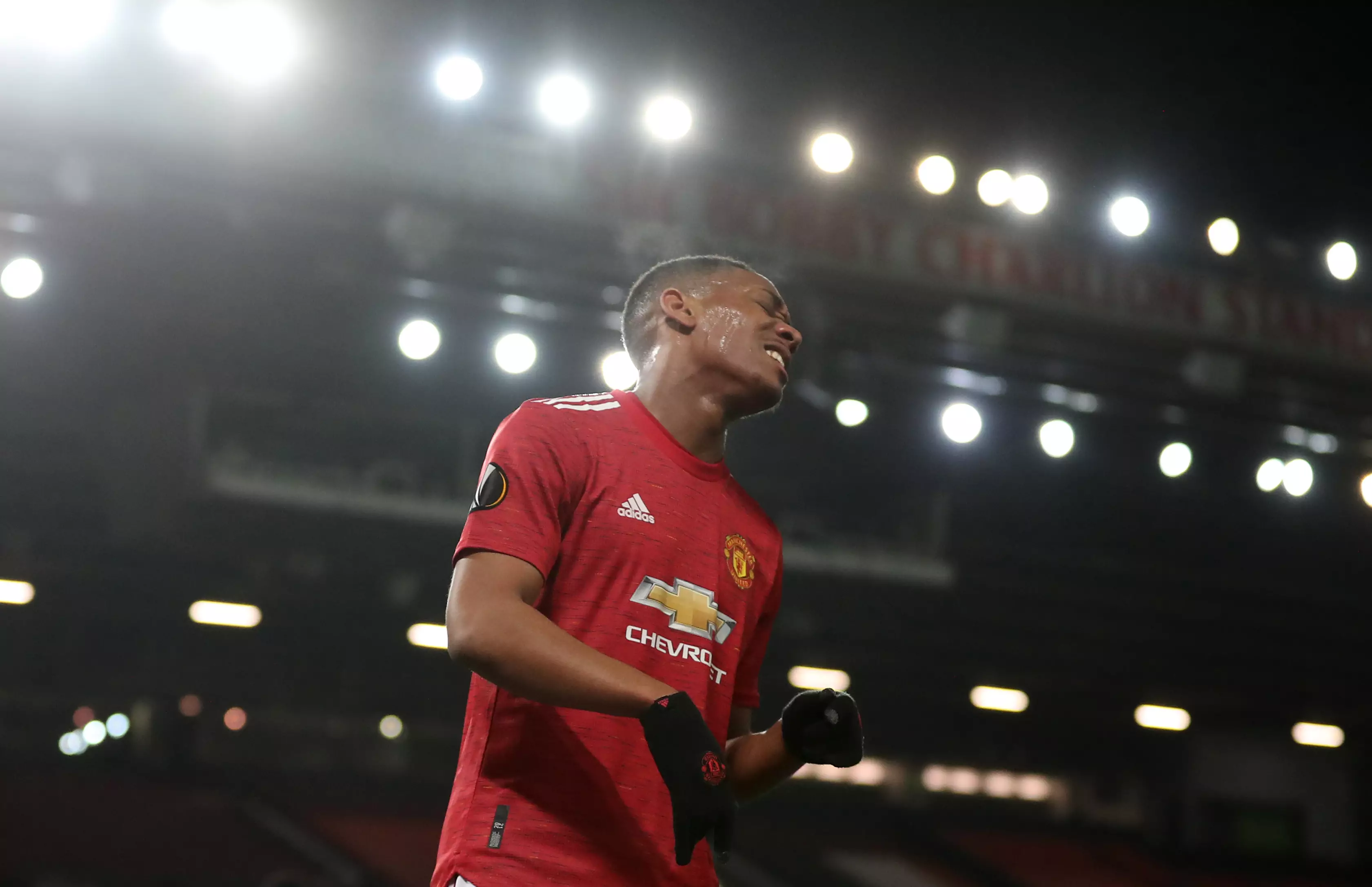 Anthony Martial is still out injured and is unlikely to play for Manchester United again this season