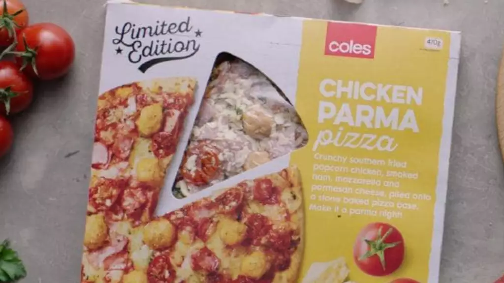 Coles Launches Chicken Parmy Pizza 