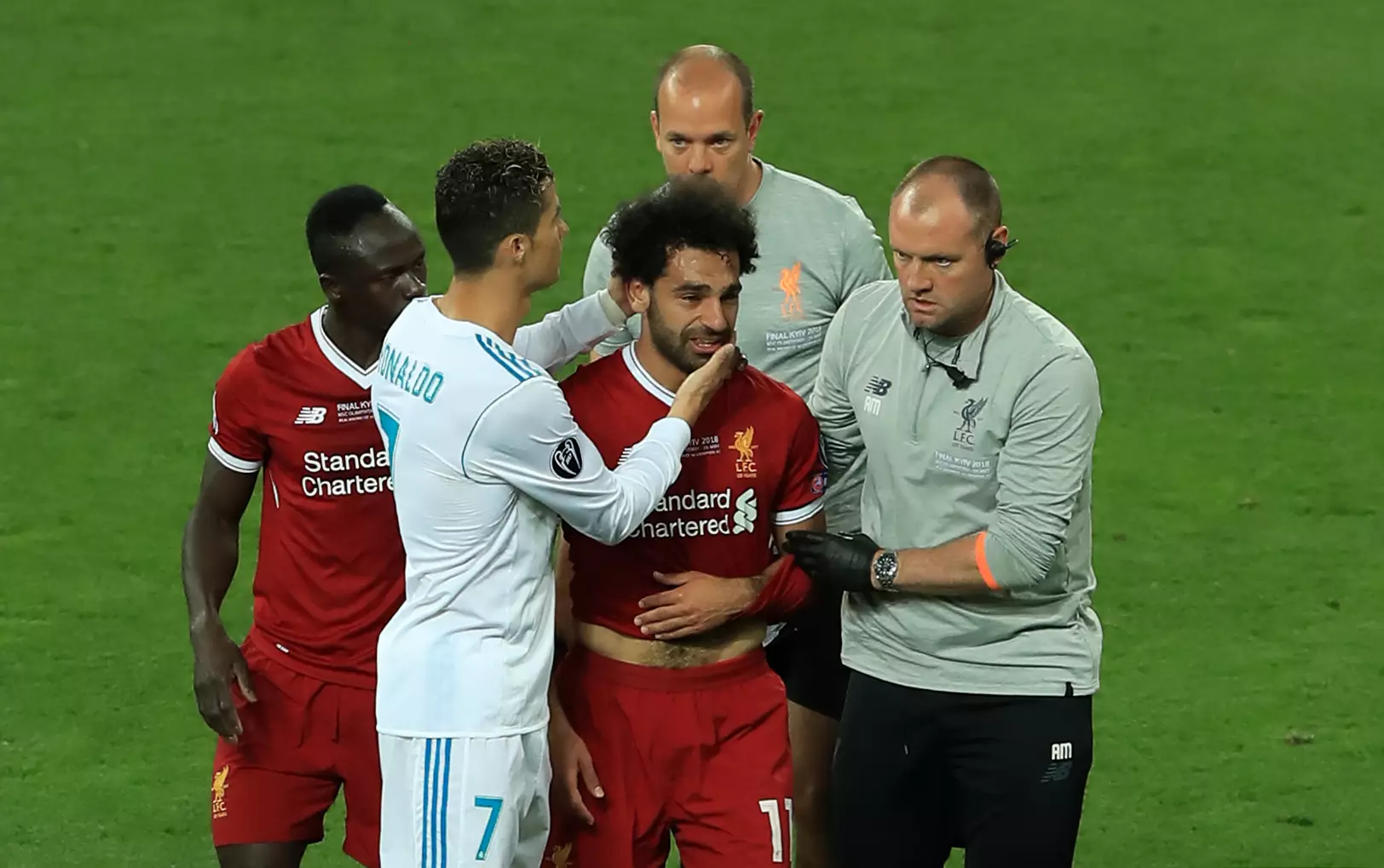 Mo Salah left the 2018 Champions League final in tears as Liverpool lost another European final