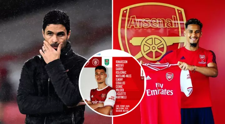 Arsenal Fans Are Furious William Saliba Isn't In The Squad To Face Manchester City