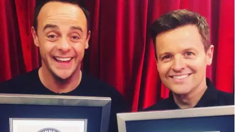 ​Ant And Dec Have Been Awarded A Guiness World Record