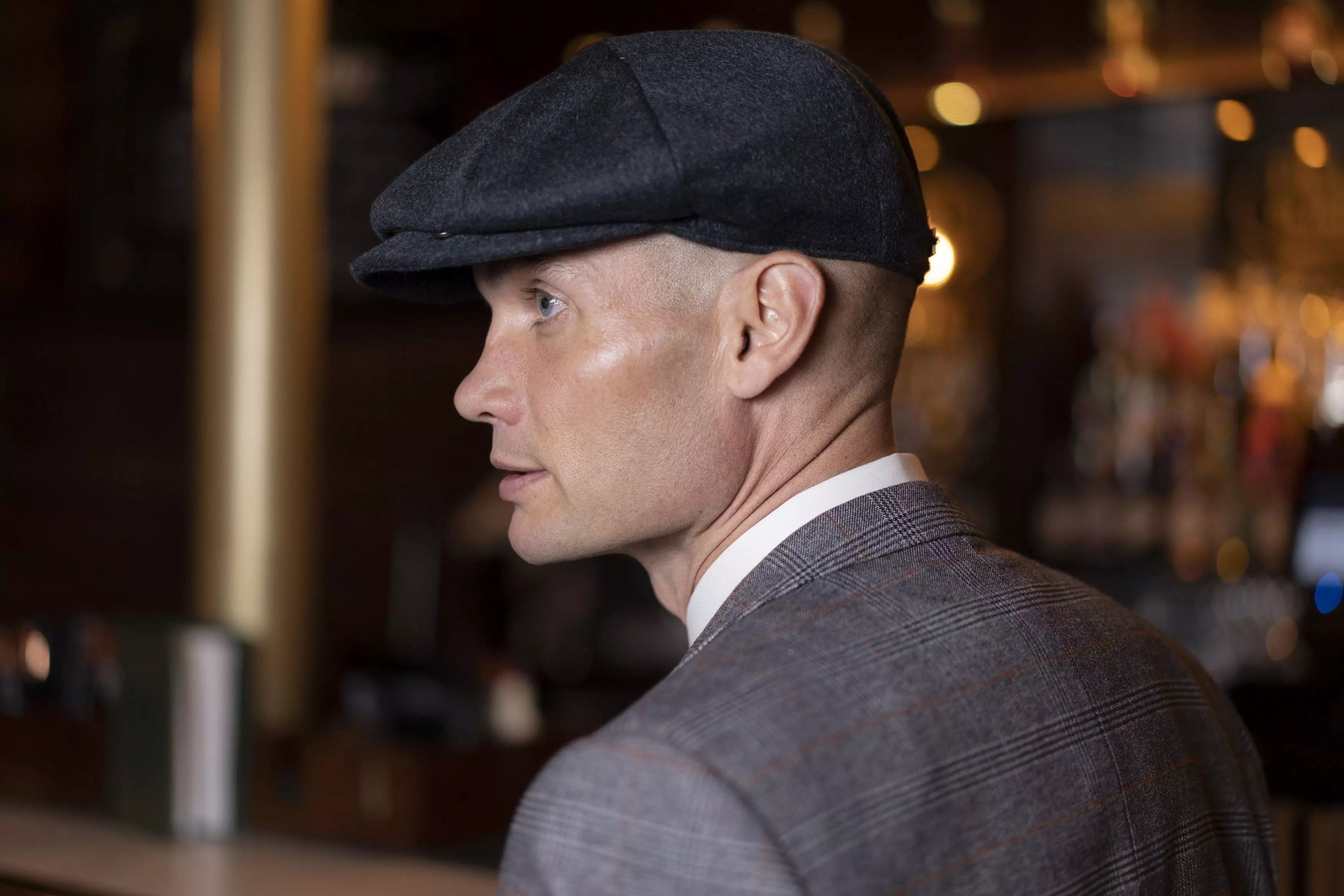 Scott says he gets a lot of attention when he's out dressed as Tommy Shelby.