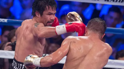 Sixteen-Year-Old Manny Pacquiao Knocks Older Opponent To The Floor In Unseen Video