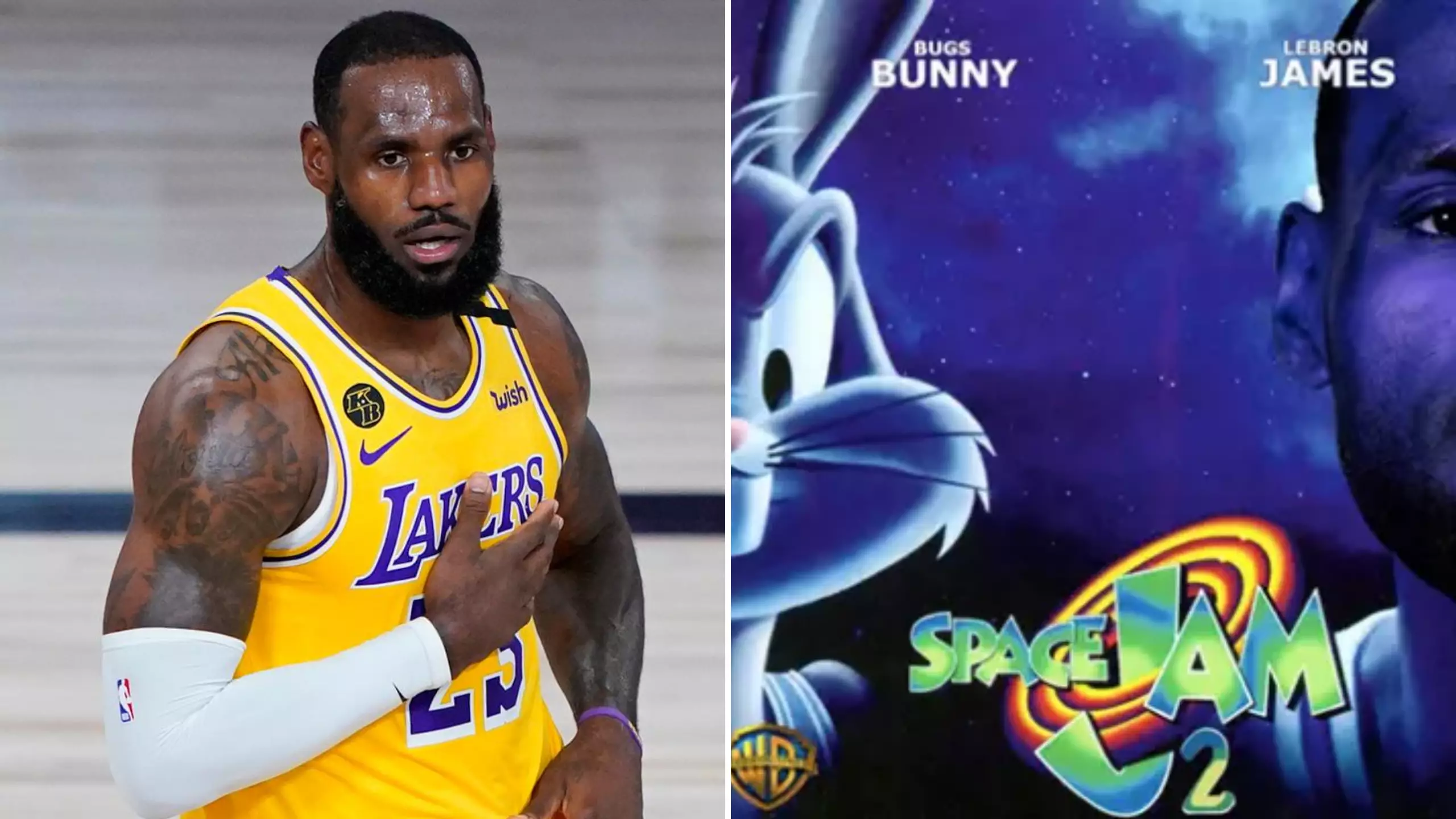 LeBron James Gives Fans A Sneak Peak At Space Jam 2 Jersey