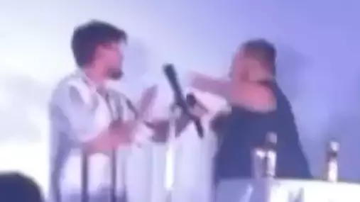 Controversial Aussie Comedian Alex Williamson Gets Belted By Heckler During Live Set