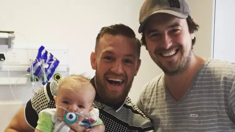 Conor McGregor Takes Time Out From Training To Visit Children's Hospital 