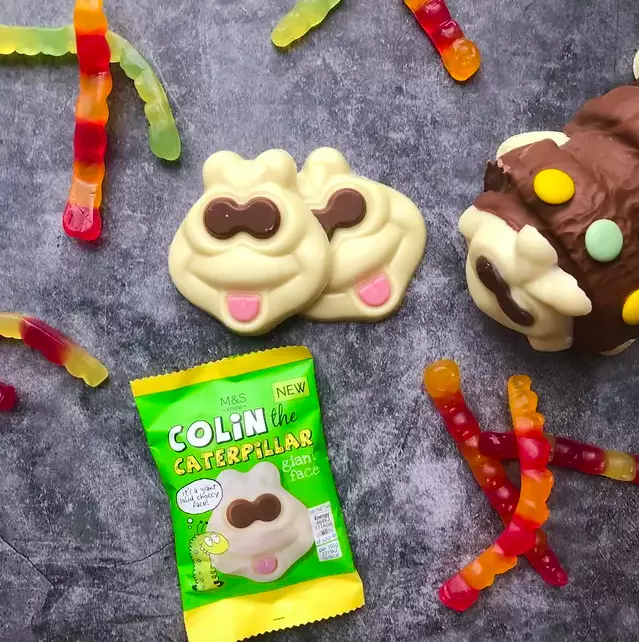 You can now grab white chocolate Colin faces (