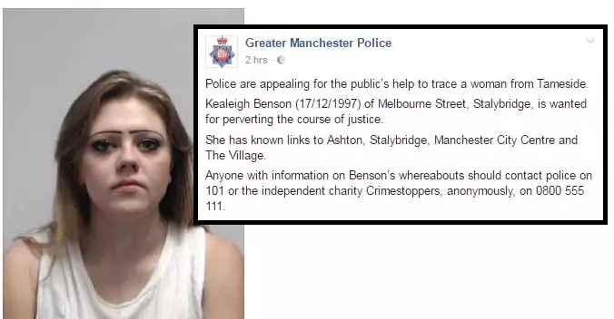 Facebook Goes Savage On Wanted Criminal's Eyebrows After Police Post Photo