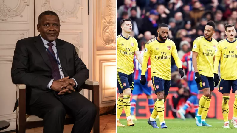Africa's Richest Man Claims He's Going To Buy Arsenal, For The Fifth Time
