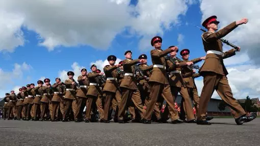 Only One Rank In The British Army Is Allowed To Have A Beard On Parade  