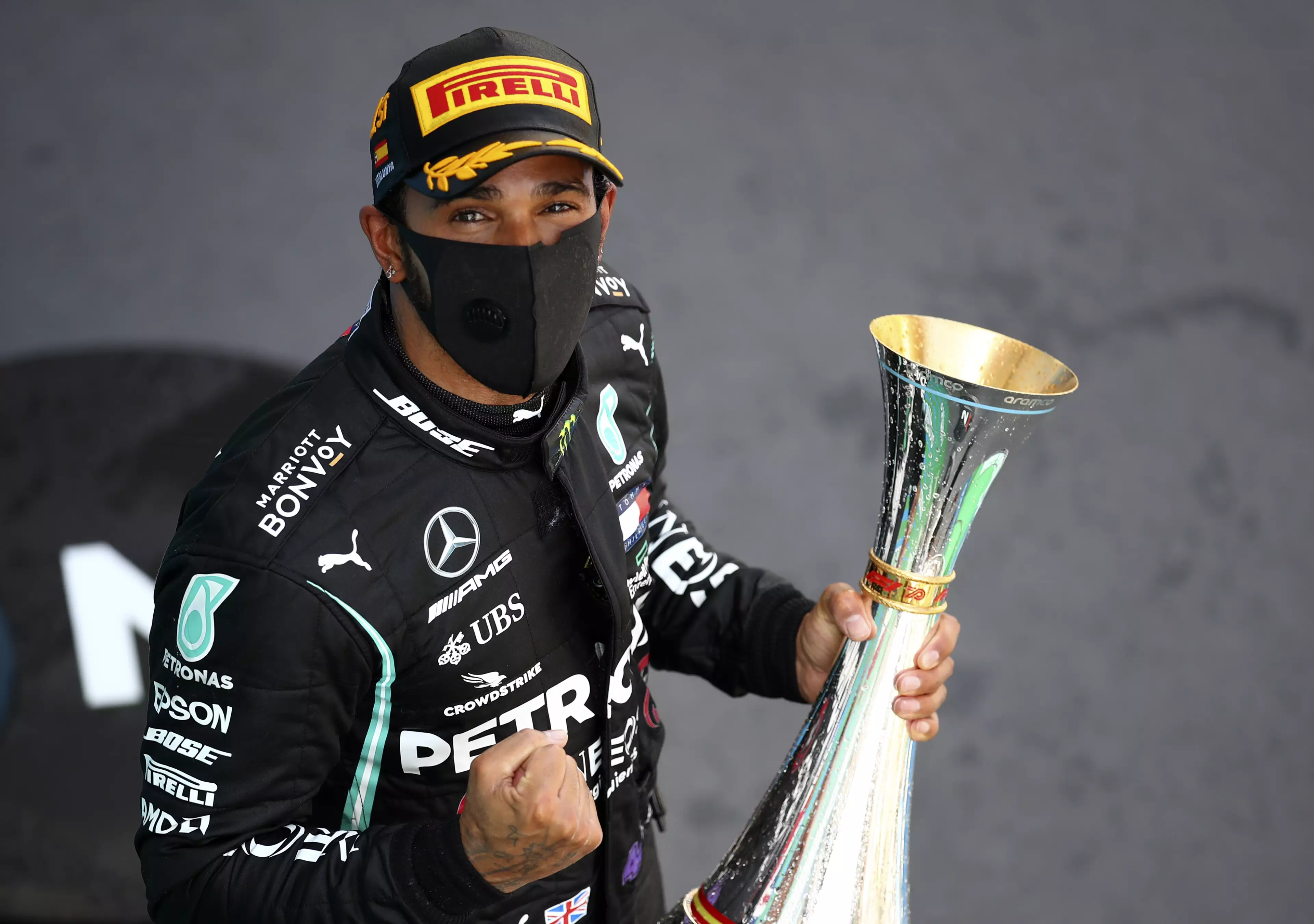 Six-time Formula One World Champion Lewis Hamilton.