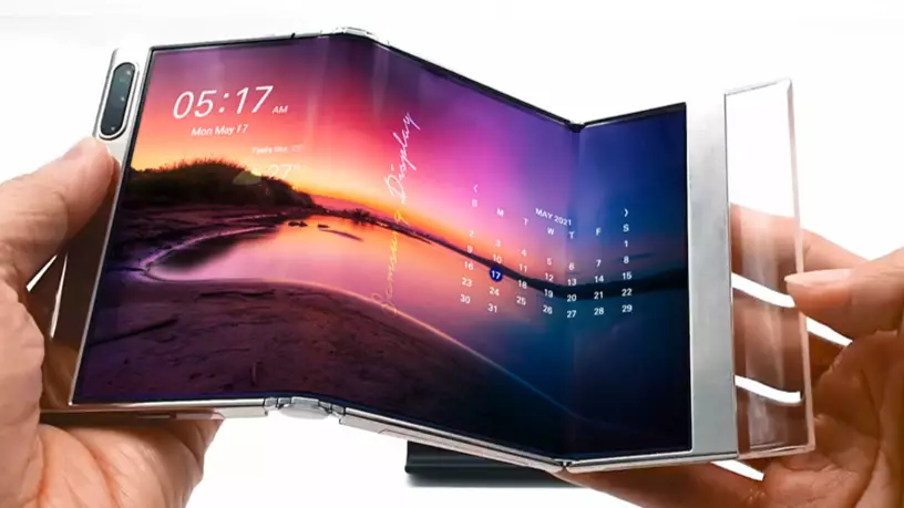 Samsung Unveils New Bi-Folding Phone Concept
