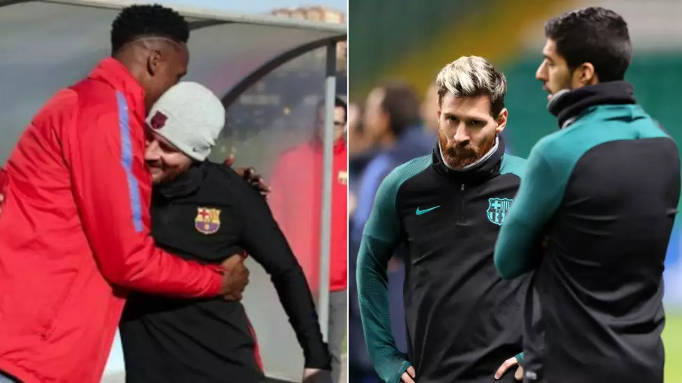 Yerry Mina Has Been Paying Luis Suarez And Lionel Messi 50 Euros Per Day Since He Joined 
