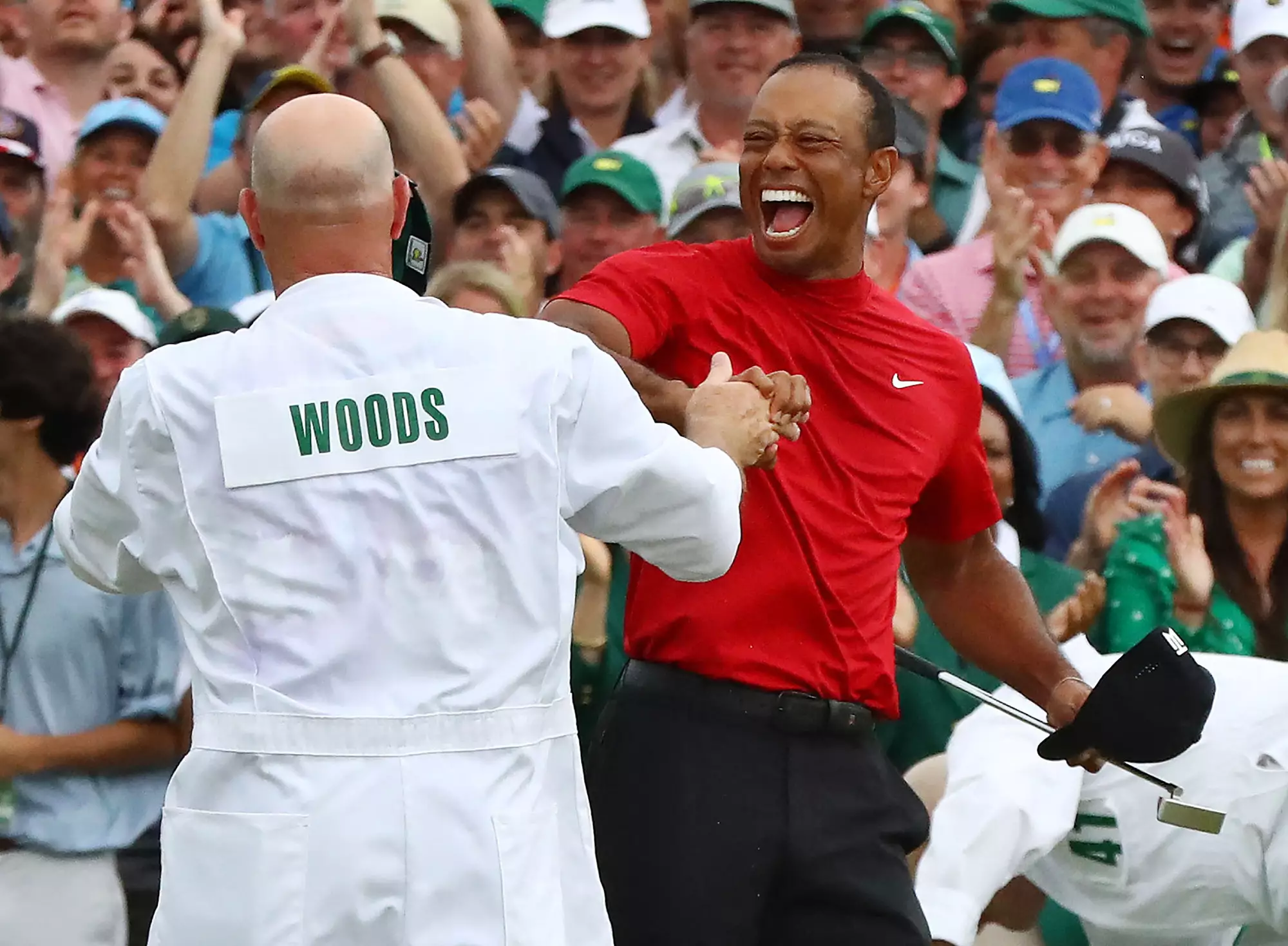 This was Woods' first major since 2008.
