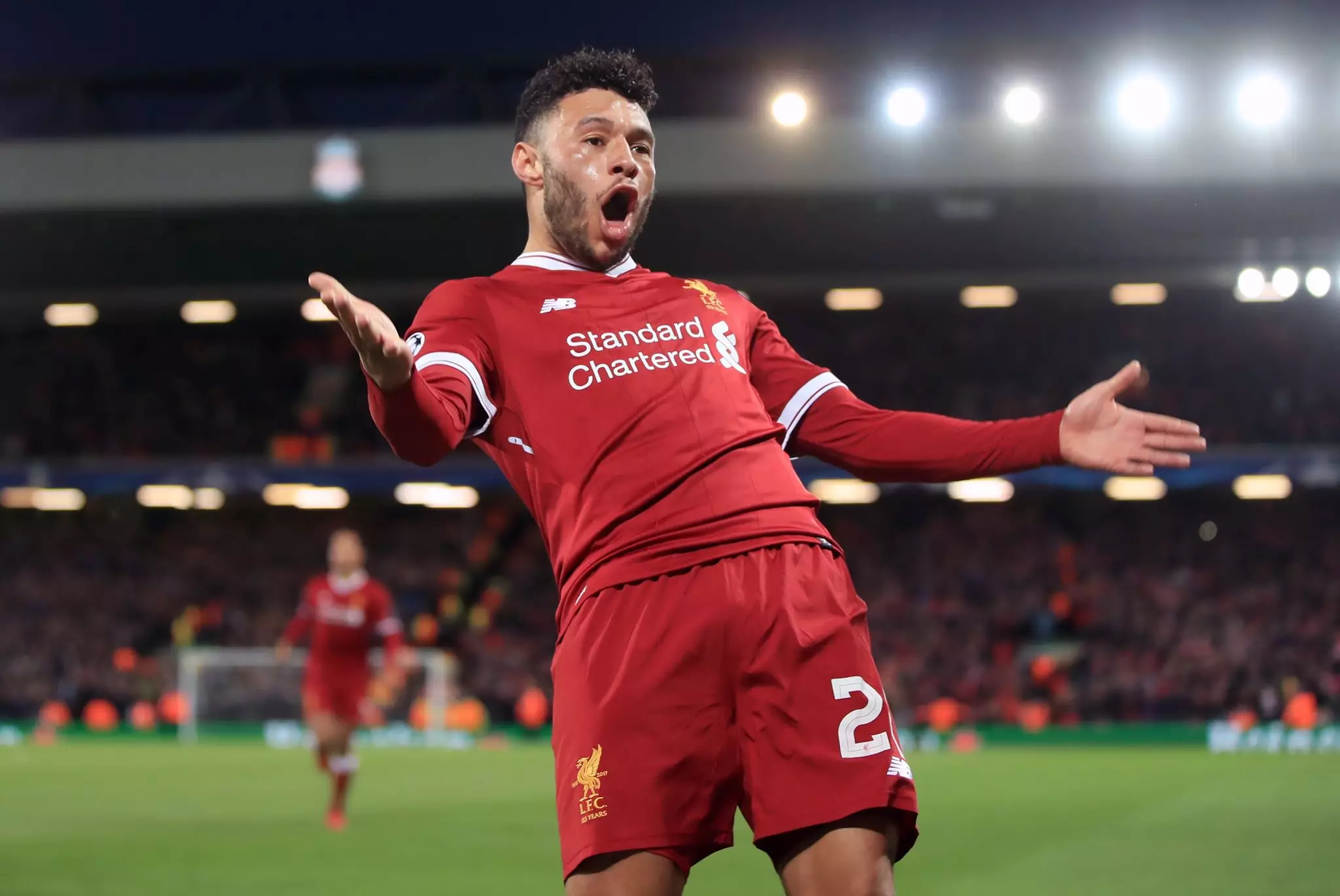 Oxlade-Chamberlain has been much happier at Anfield. Image: PA