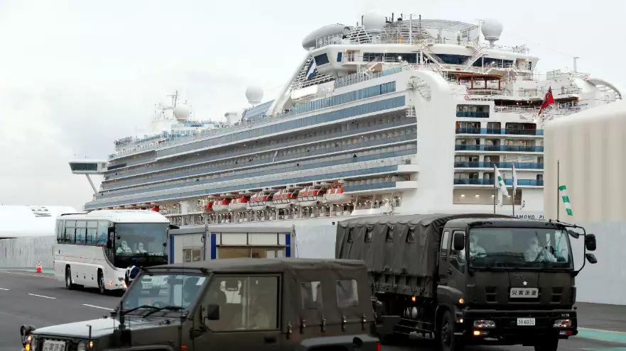 First Brit Dies From Coronavirus On Diamond Princess Cruise Ship