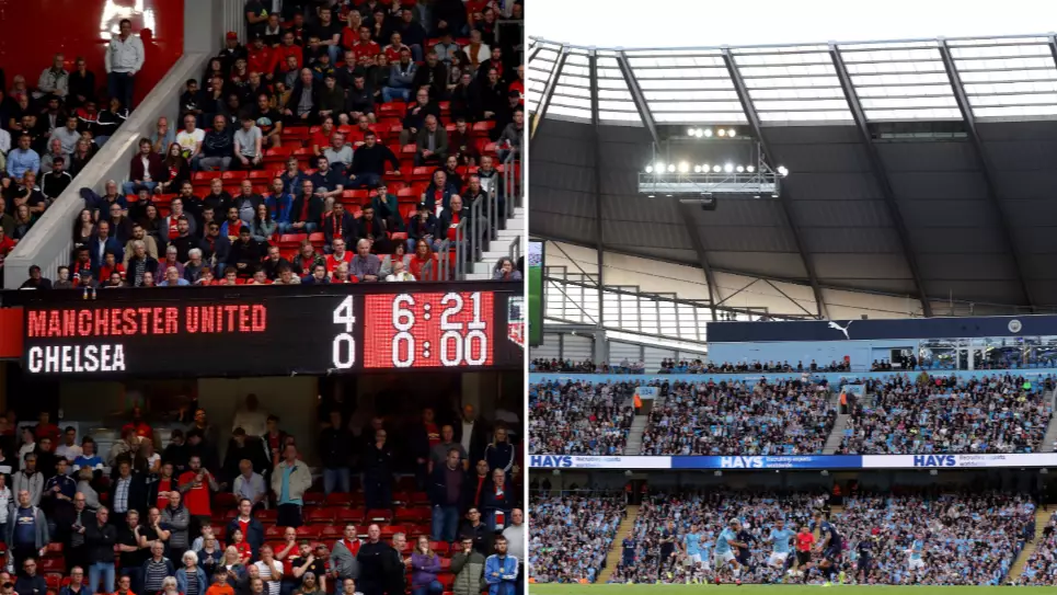 Old Trafford Had More Empty Seats Than The Etihad For Their Opening Home Premier League Fixture