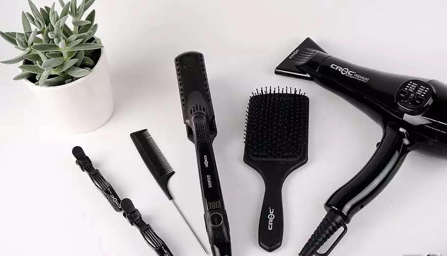 To help prevent excessive shedding, avoid excessive styling and harsh brushing (