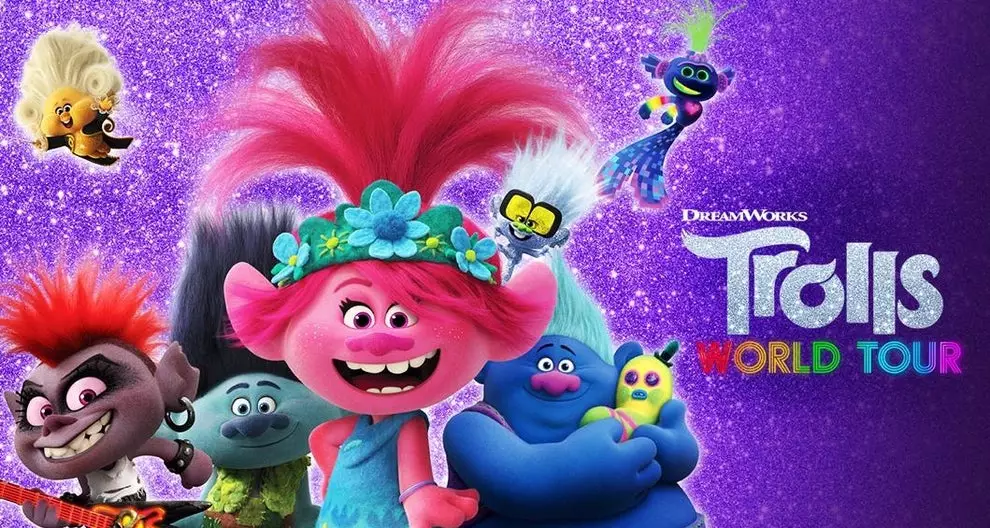 Trolls World Tour was released on-demand.