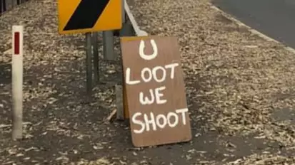 Aussie Town Issues Ominous Warning To Looters After Bushfire Ravaged Area
