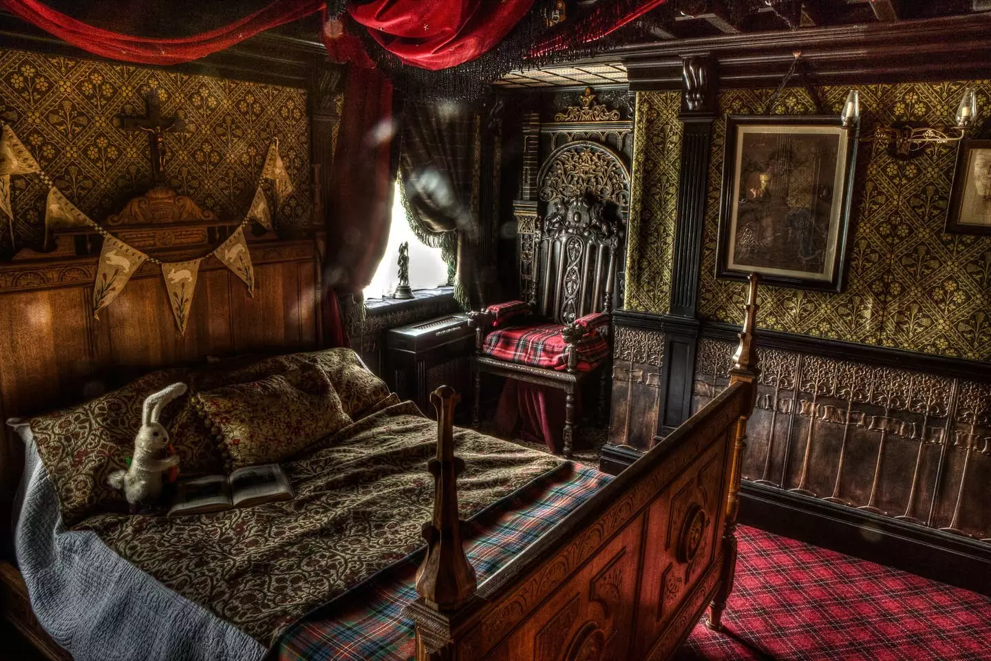 The terrifying room is not for the faint hearted (