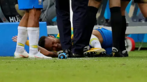 The Amount Of Time Neymar Has Been On The Floor At This World Cup Is Unbelievable