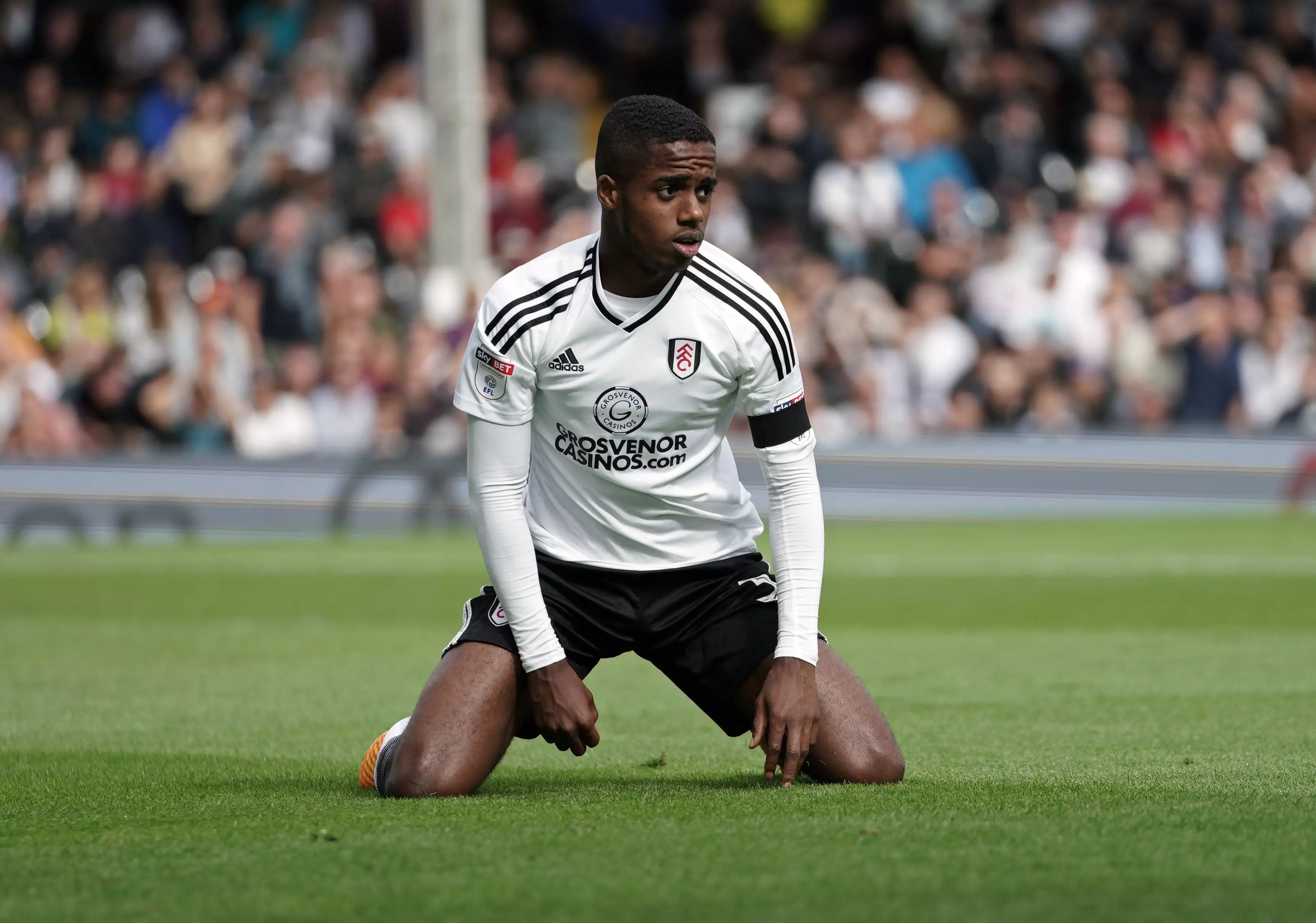 Sessegnon has played both at left back and left wing. Image: PA Images.