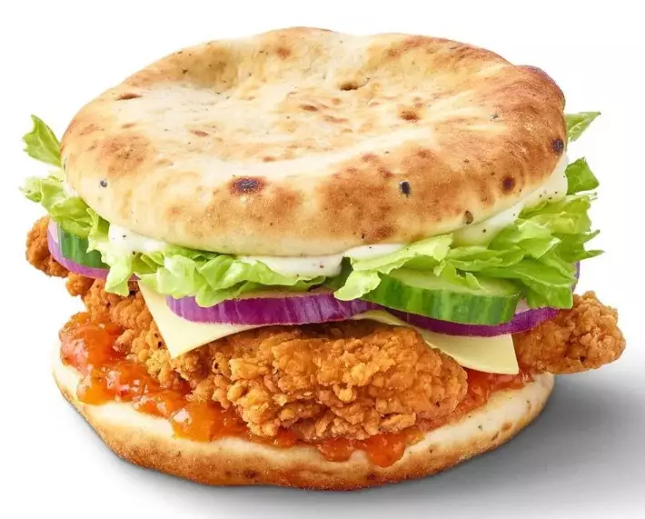 The new creation comes as part of McDonald's Great Tastes of the World promotion.