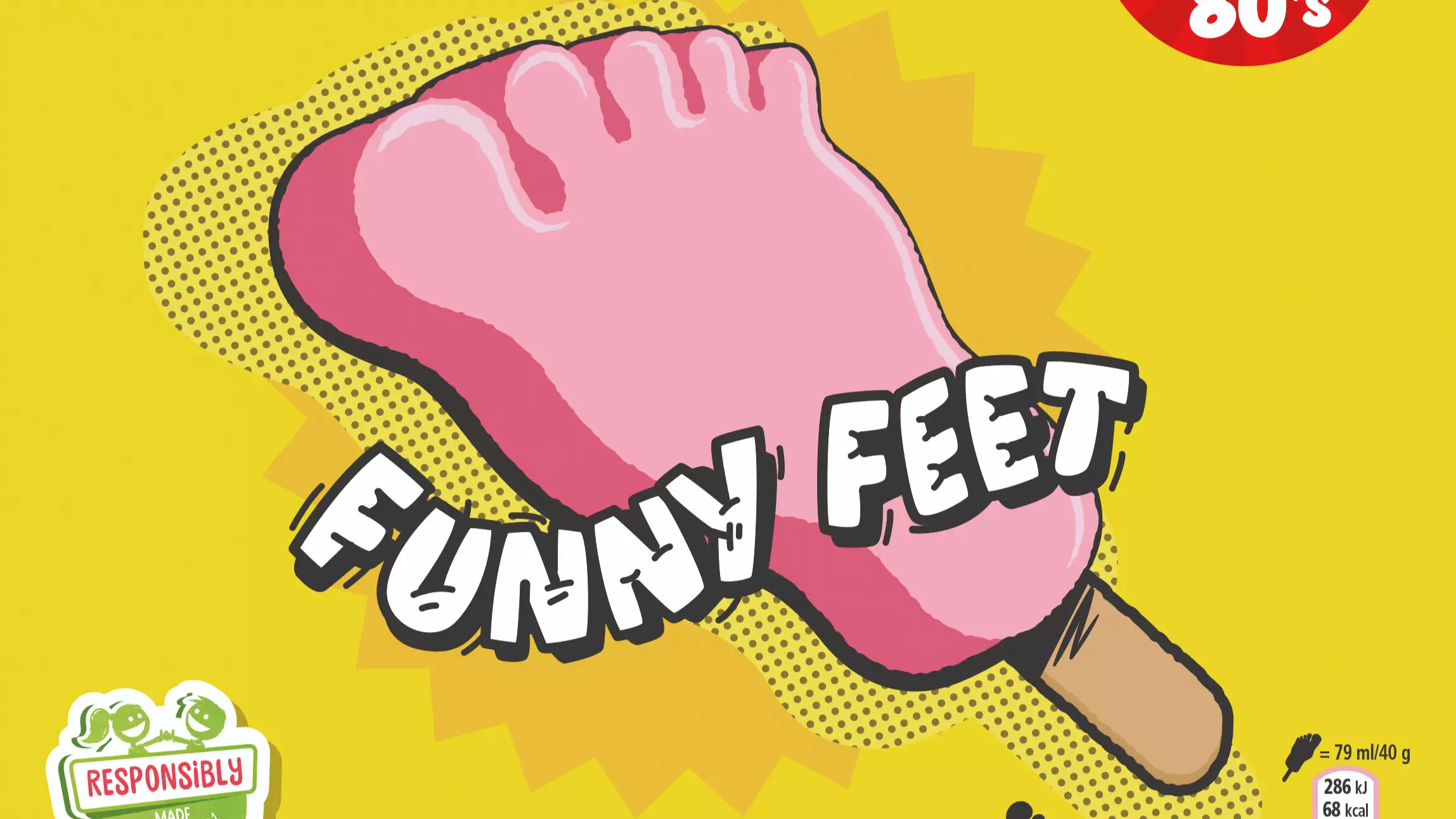 Iceland Is Bringing Back Wall's Funny Feet Ice Creams