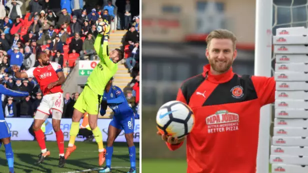 Fleetwood Town Goalkeeper Lands Years Supply Of Free Pizza After Clean Sheet