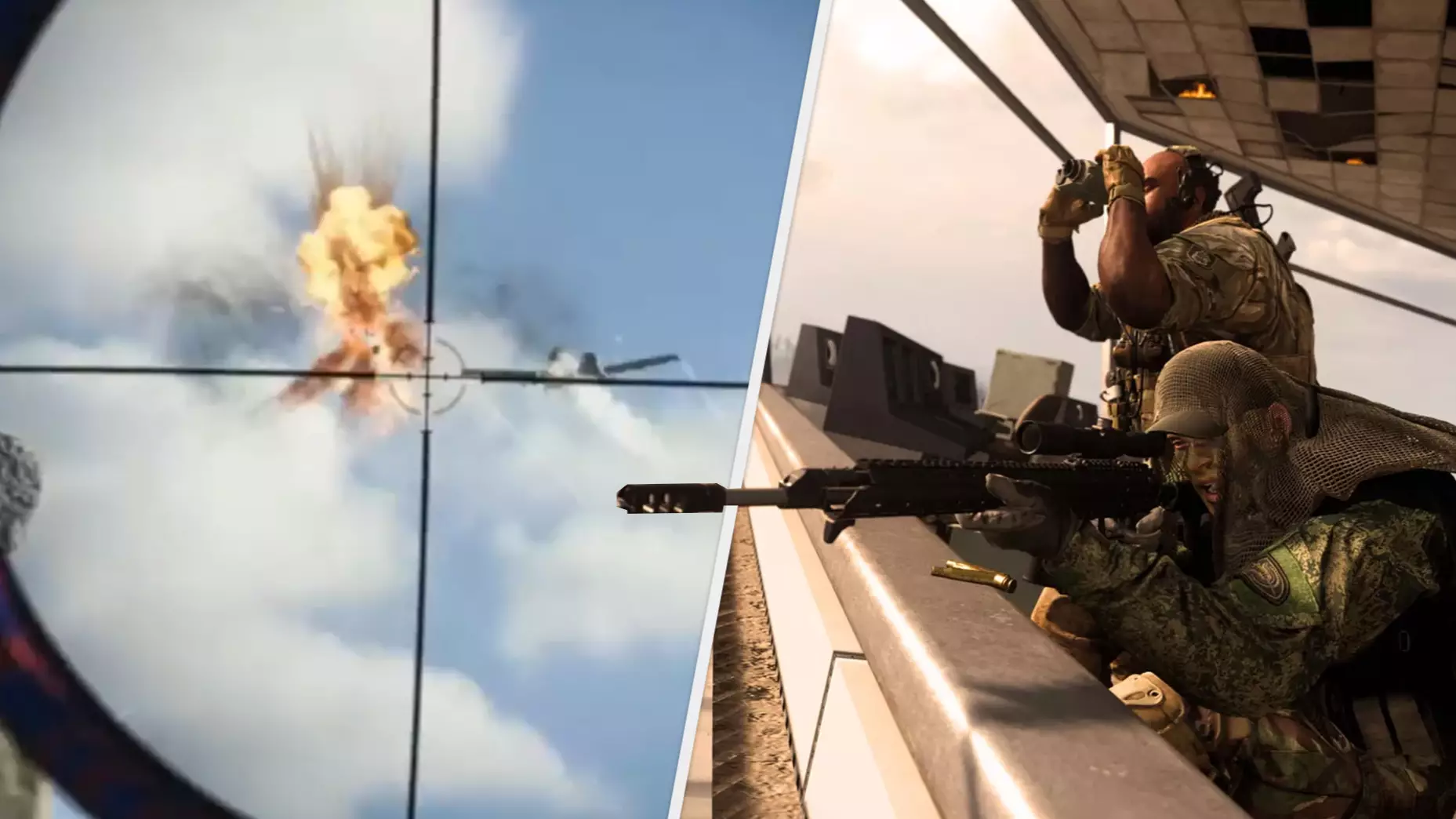'Call Of Duty: Modern Warfare' Sniper Shoots Missile Out Of Sky Mid-Game