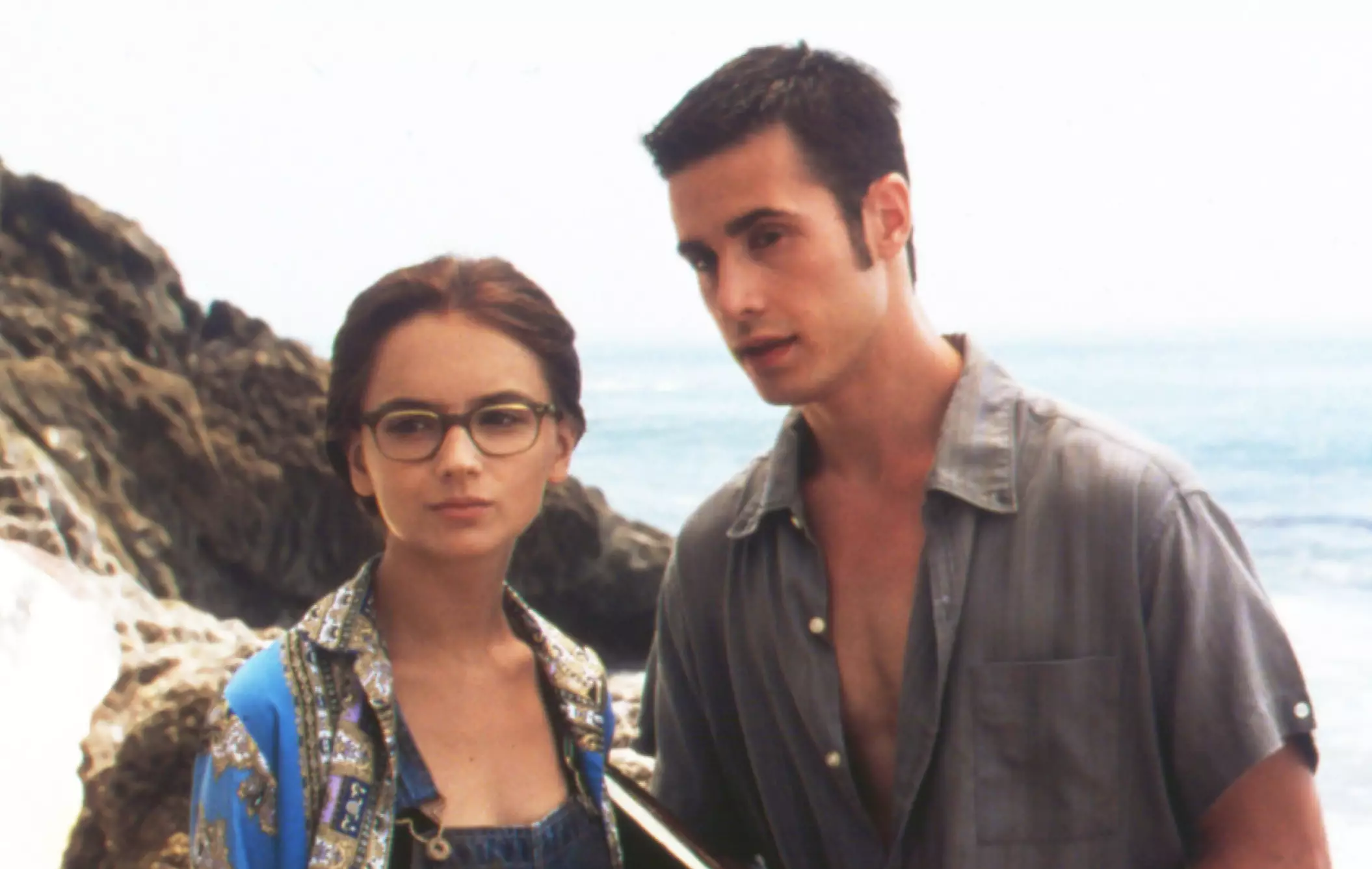 Rachael Leigh Cook and Freddie Prinze Jr in 1999's She's All That (