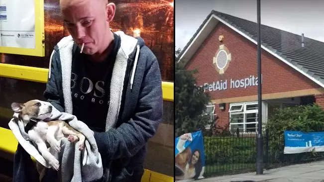 Father With Daughter's Dying Puppy Turned Away From Vet 