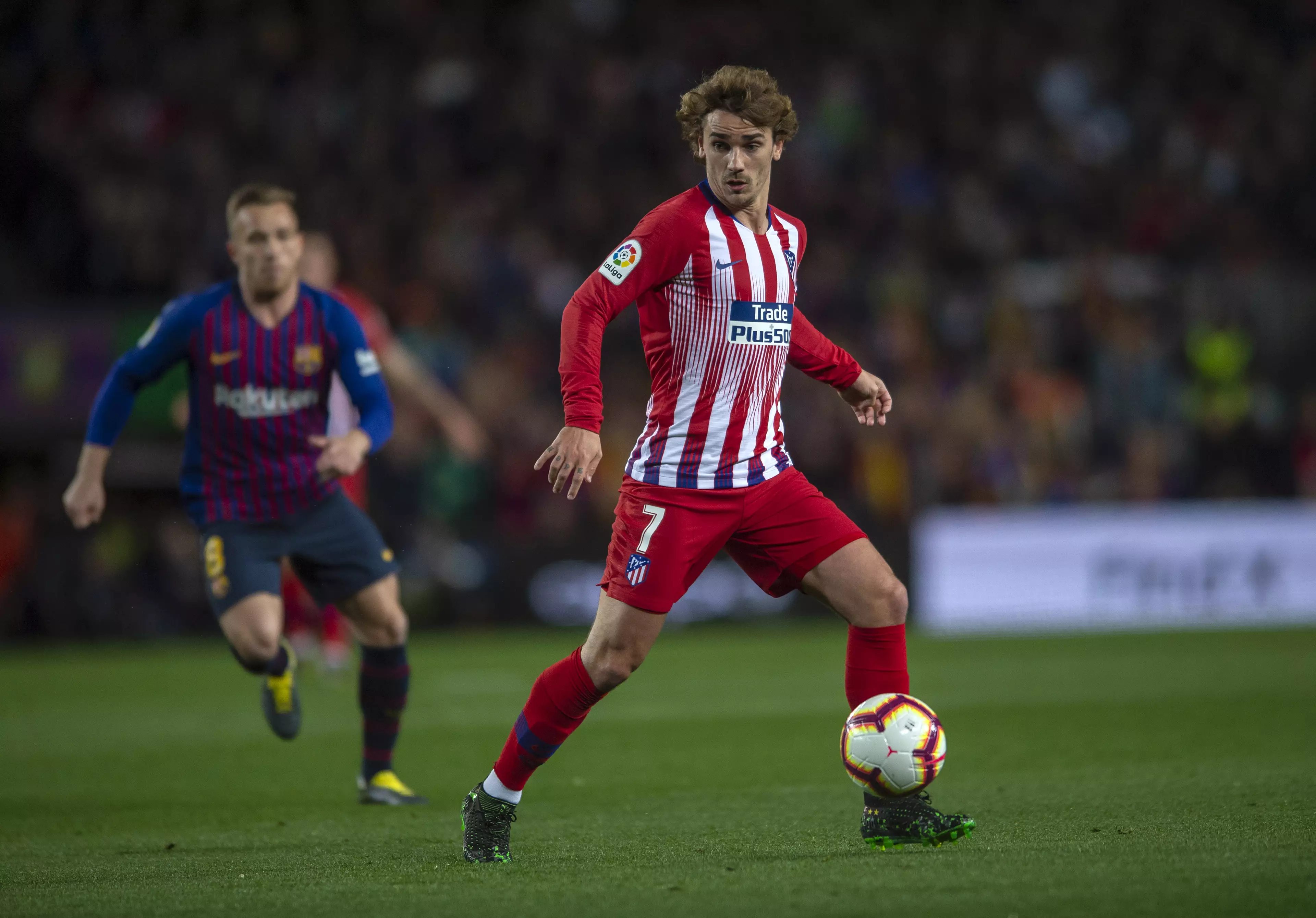 Griezmann became one of the best forward's in Europe during five years at Atletico. Image: PA Images