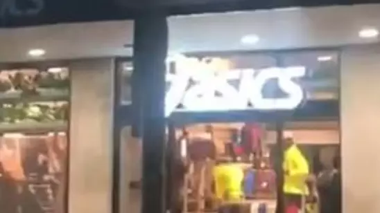 Hackers Play Porn On Big Screen At Asics Store For Two Hours